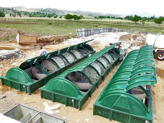 Wastewater Treatment System: Photograph by Partners In Health